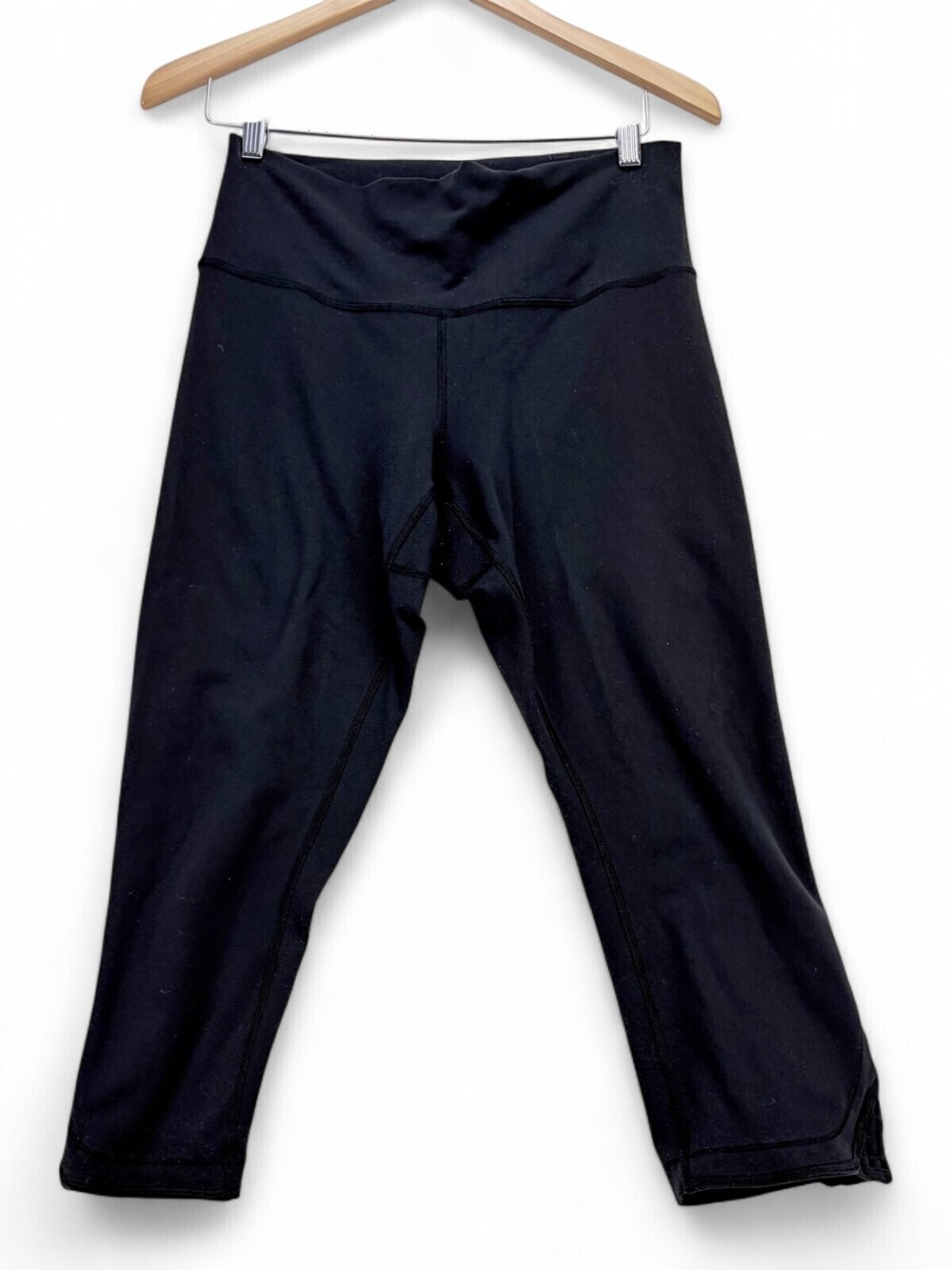 Lululemon High-Rise Crop Leggings Size 8 Black